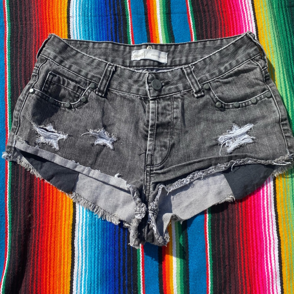 MuaA Jean Shorts